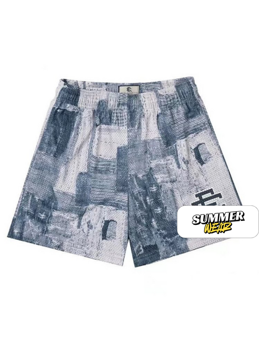 EE Shorts Silver Gray