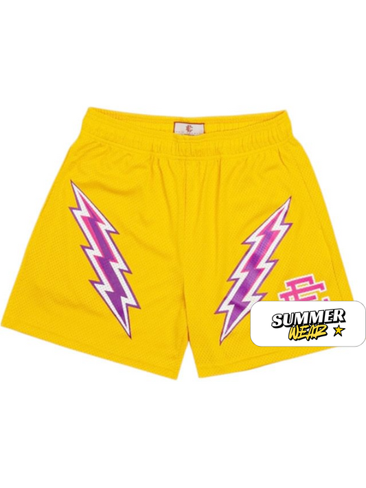 EE Shorts Yellow Lightning